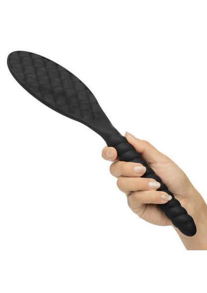 Nocturnal Collection Silicone Pillow Paddle with Insertable Ribbed Handle