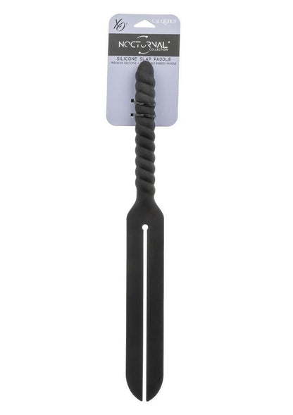 Nocturnal Collection Silicone Slap Paddle - Black