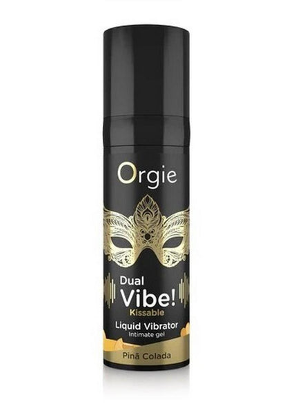 Orgie Dual Vibe Kissable Liquid Vibrator Gel - Pina Colada