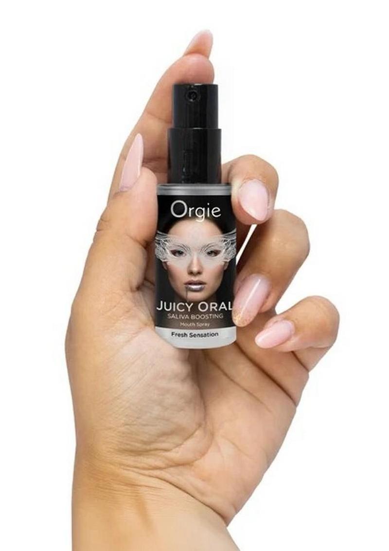 Orgie Juicy Oral Saliva Boosting Mouth Spray 0.5oz - Mint