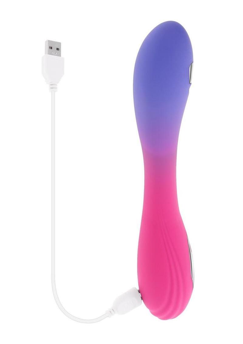 Evolved Paradise Pulse Electric Pulse and Vibrating Rechargeable Silicone Vibrator