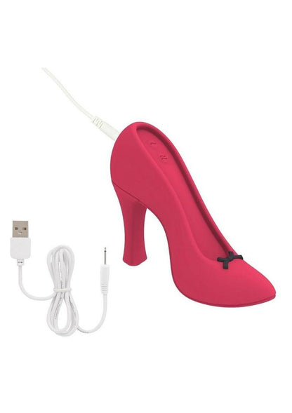 BMS Power Pump High Heel Dual Motor Rechargeable Silicone Vibrator