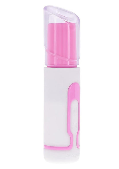 Evolved Pucker Up Lipstick Air Tapping Rechargeable Silicone Clitoral Stimulator