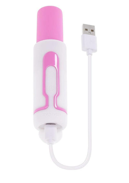 Evolved Pucker Up Lipstick Air Tapping Rechargeable Silicone Clitoral Stimulator