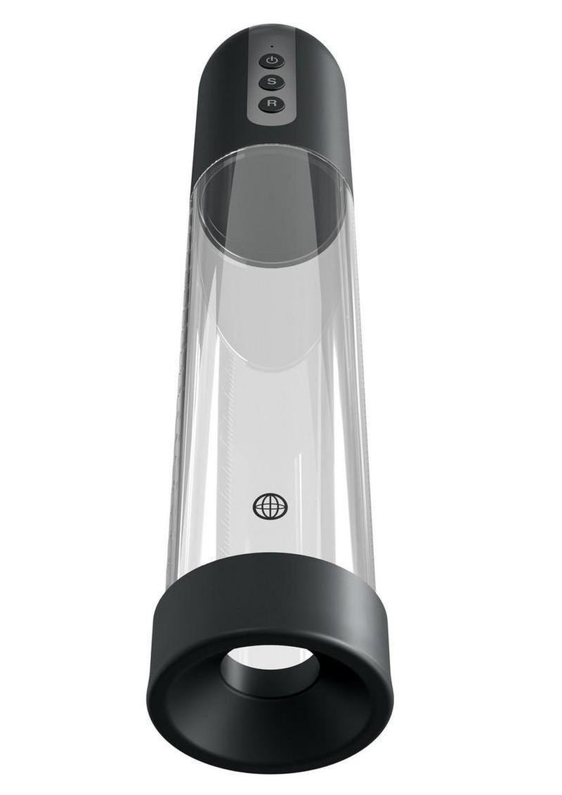 Pump Worx Auto Flow Rechargeable Dual Control Suction Pump System - Black/Clear