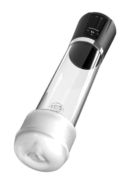 Pump Worx Rock Hard Auto Rechargeable Automatic Penis Pump with LED Display