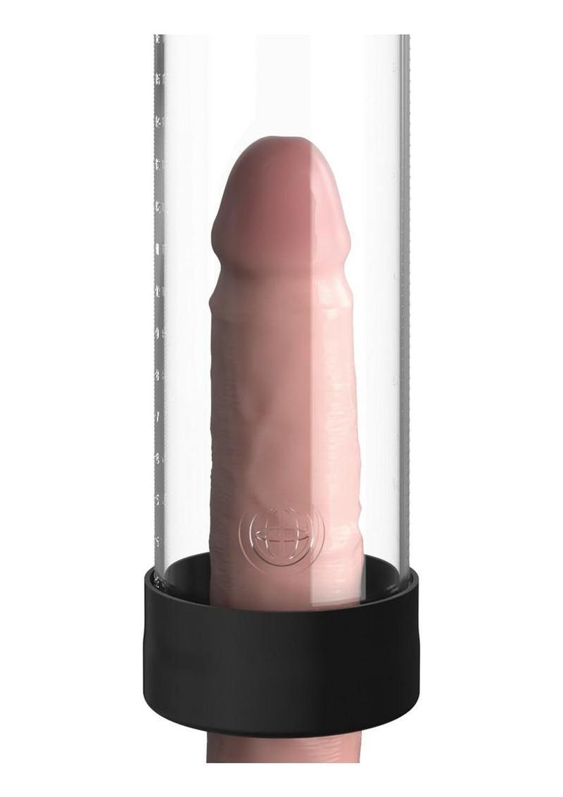 Pump Worx Rock Hard Auto Rechargeable Automatic Penis Pump with LED Display