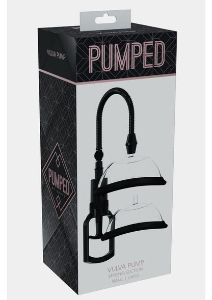 Pumped Manual Vagina Pump - Black