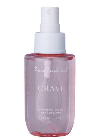 Pure Instinct Pheromone Hair and Body Mist - Crave - 3.35oz/99ml