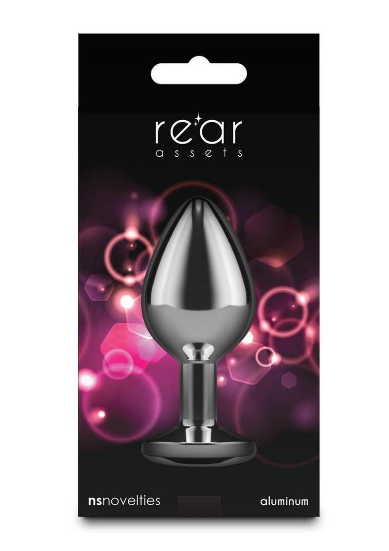 Rear Assets Silver Anal Plug
