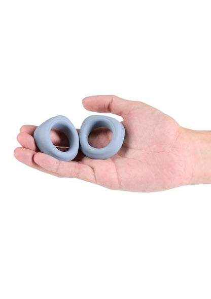 Renegade Alpha Rings Super Stretchable Silicone Cock Rings (2 Pack)