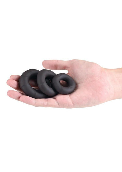 Renegade Players Super Stretchable Silicone Cock Rings (3 Pack)