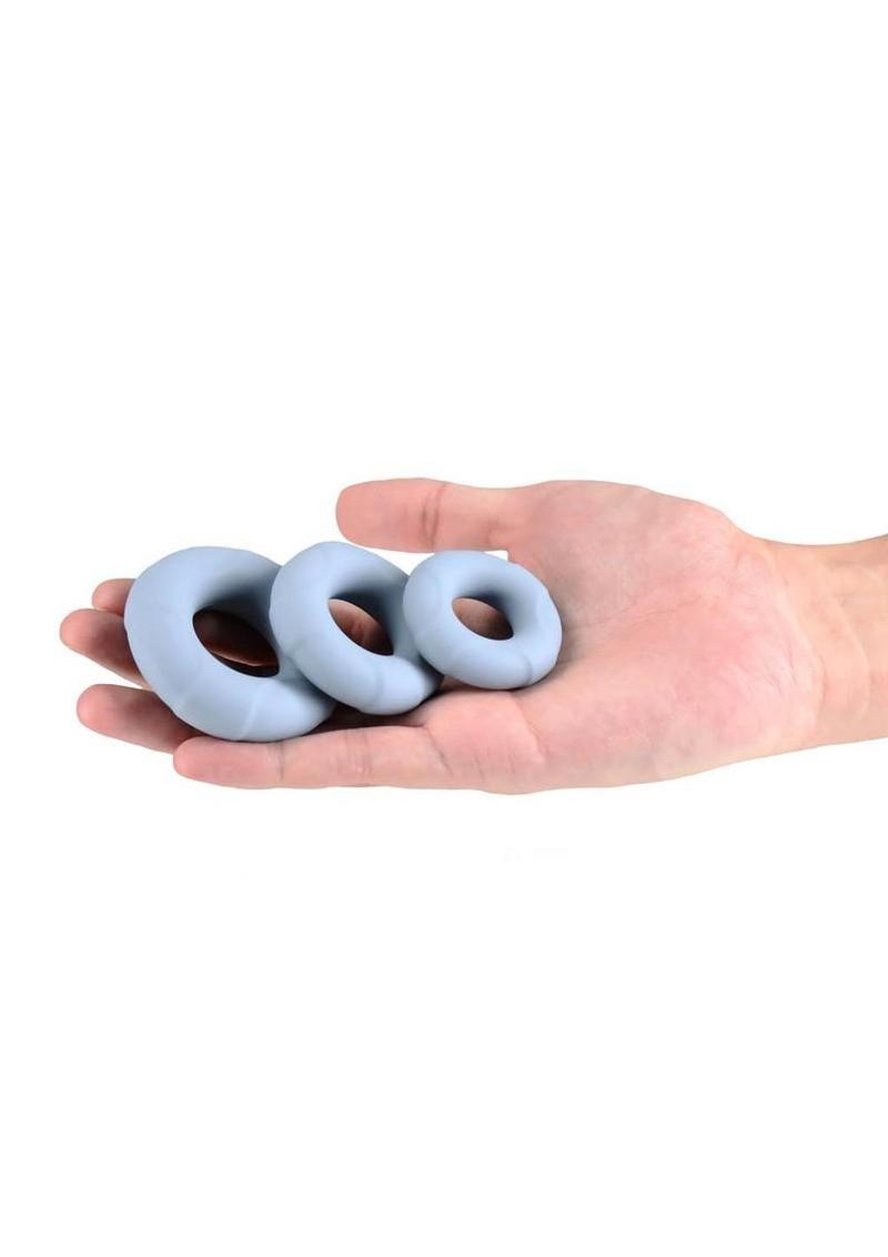 Renegade Players Super Stretchable Silicone Cock Rings (3 Pack)