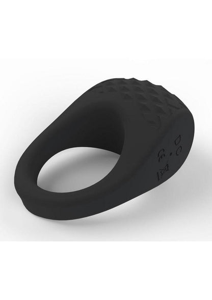 Screaming O Big O Pro Blaster Vibrating Rechargeable Silicone Cock Ring - Black
