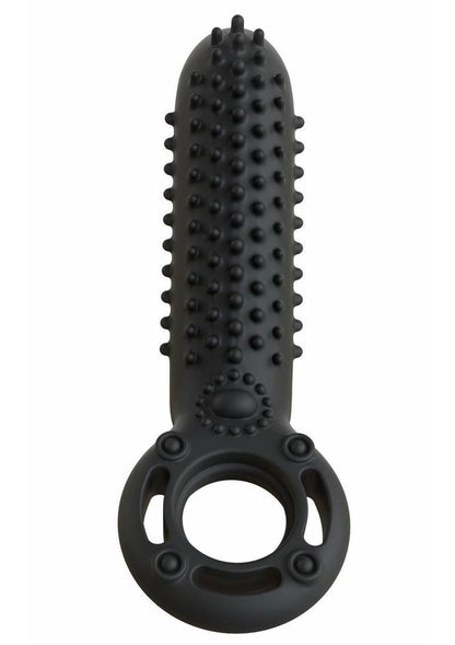 Screaming O Oyeah Rechargeable Silicone Cock Ring - Black