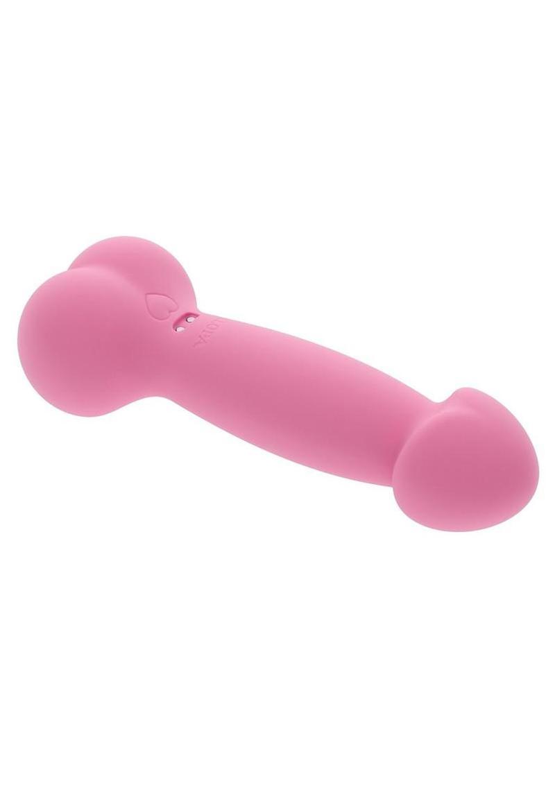 Selopa A Bit Nutty Rechargeable Silicone Vibrator - Pink
