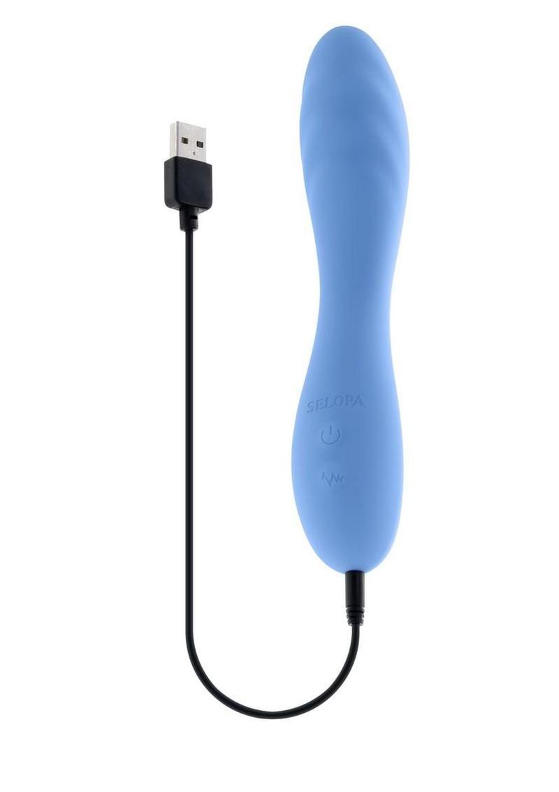 Selopa Hit The Mark Rechargeable Silicone Curved Vibrator