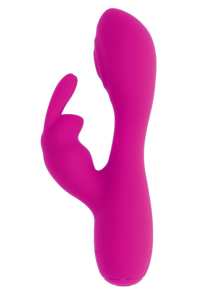 Selopa Luna Bunny Rechargeable Silicone Rabbit Vibrator - Pink