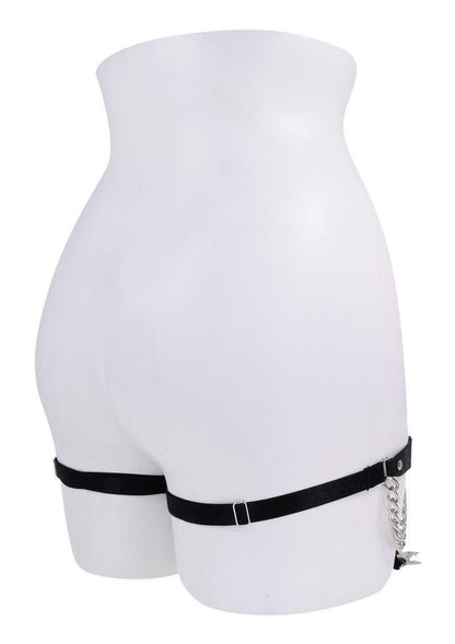 Sex and Mischief Chain Lace Garters