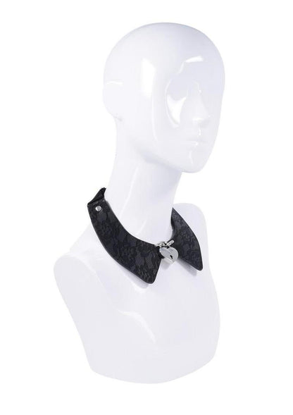 Sex and Mischief Heartbound Lace Day Collar