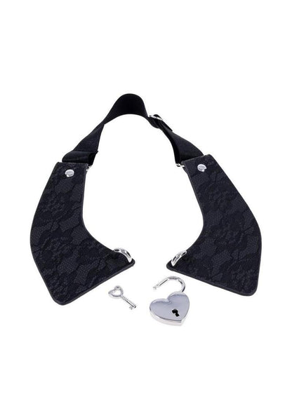 Sex and Mischief Heartbound Lace Day Collar