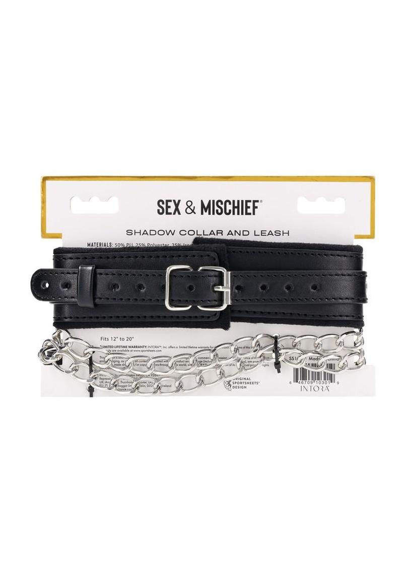 Sex and Mischief Shadow Collar and Leash