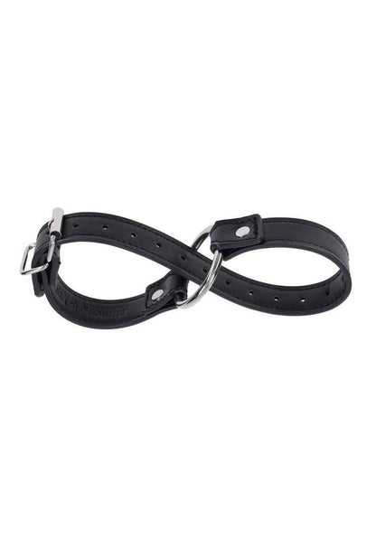 Sex and Mischief Shadow Convertible Cuffs - Black/Silver