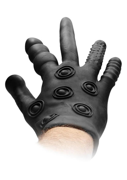 Shots Fist It Textured Silicone Stimulation Glove
