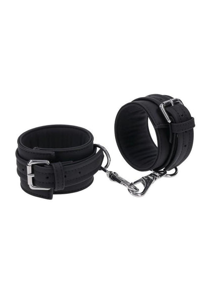 Signature Midnight Muse Ankle Cuffs - Black/Silver