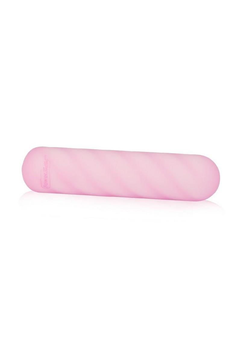 Softies 4 Inch Dual Silicone Rechargeable Body Bullet Vibrator - Pink
