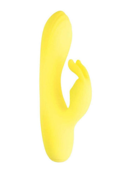 Sorbet Lemon Rechargeable Silicone Rabbit - Yellow