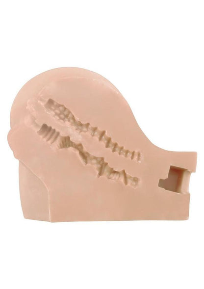 Stroke It Vibrating Twerking Rechargeable BBL Masturbator - Pussy and Ass