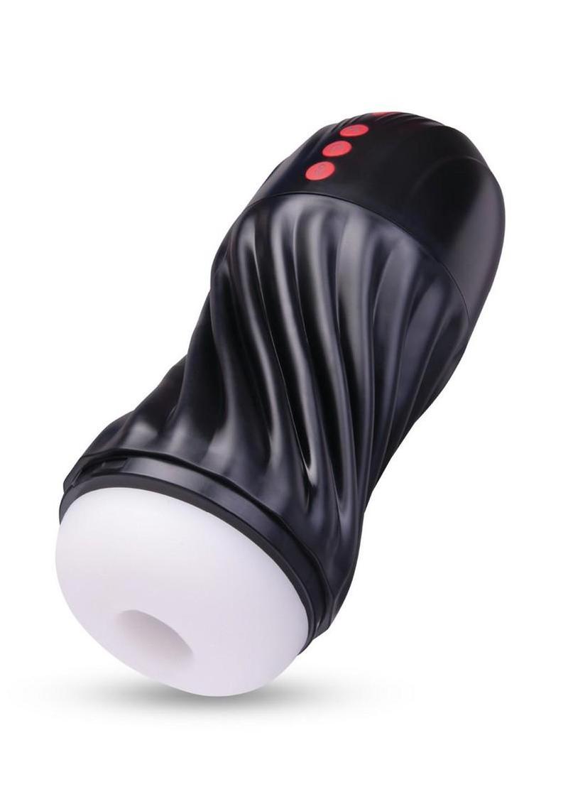 Stroke-X Grip Tight Auto Twister Vibrating Suck and Twist Rechargeable Masturbator