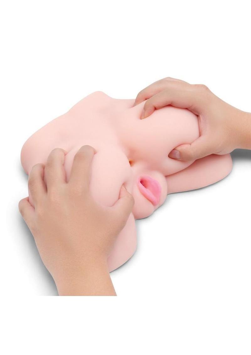 Stroke-X Perfect Peach Booty 5 lb Lifelike Pussy and Ass Masturbator