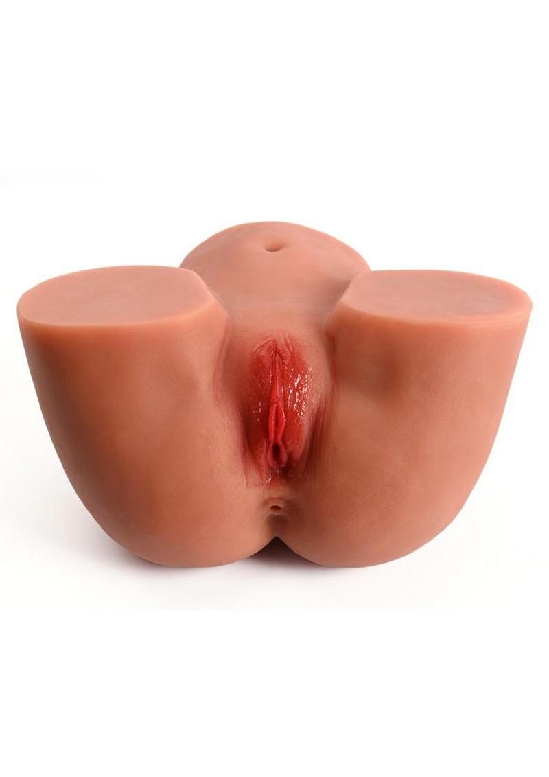 Stroker Kings Asstastic Vibrating Pussy and Ass Masturbator - Caramel