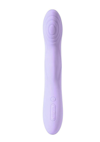 Svakom Selena Warming Rechargeable Silicone G-Spot Vibrator with Clitoral Stimulator