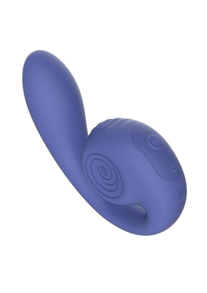 SVibe Snail Gizi Lite Rechargeable Silicone Vibrator - Juicy Blueberry