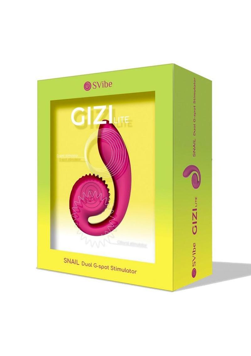 Svibe Snail Gizi Lite Rechargeable Silicone Vibrator - Sweet Dragonfruit