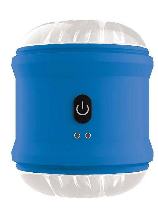 The Royal Masturbator Cylinder Rechargeable - Blue