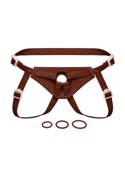 Together Nudefit Flexcurv Adjustable Harness - Chocolate
