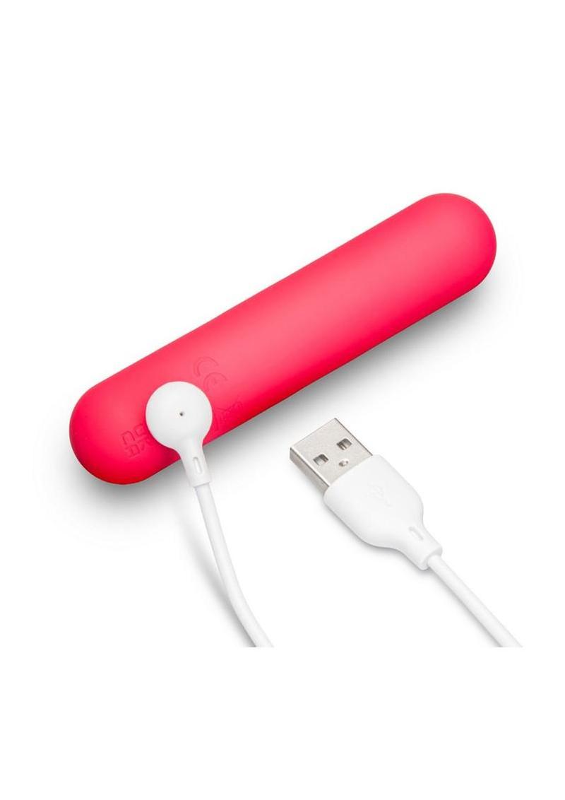 Together Teaser 4 Inch Rechargeable Silicone Bullet Vibrator - Pink