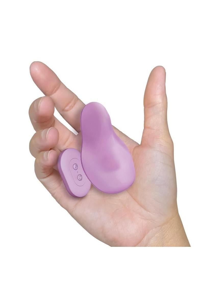 Ultra Here Kitty Kitty Rechargeable Silicone Panty Vibe with Remote