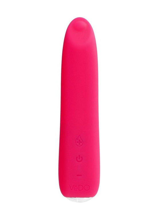 Vedo Boom Rechargeable Silicone Ultra Warming Vibrator - Pink