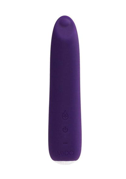 Vedo Boom Rechargeable Silicone Ultra Warming Vibrator - Purple