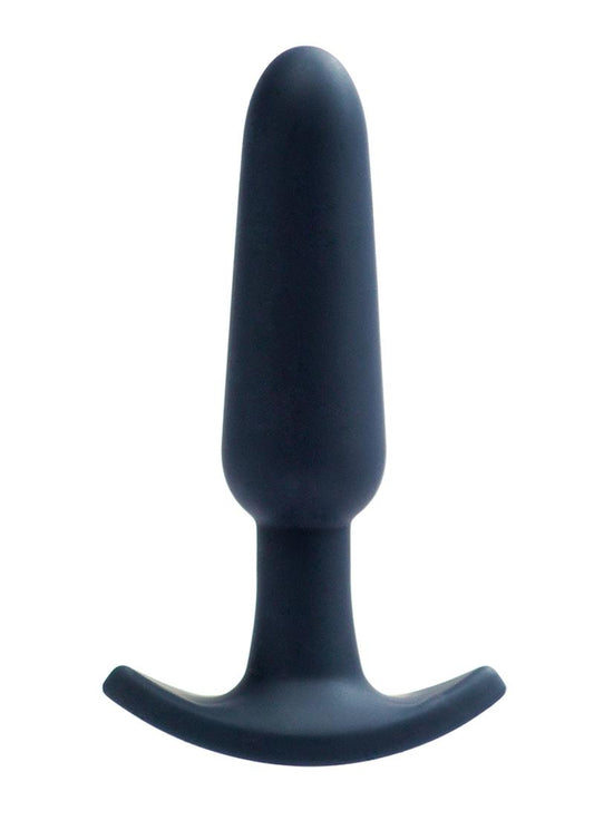 Vedo Bump Rechargeable Silicone Anal Vibrator - Just - Black