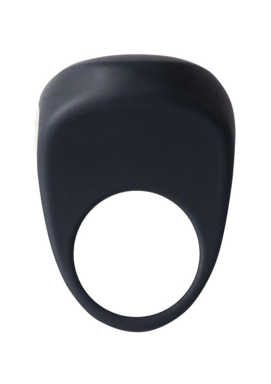 Vedo Driver Silicone Rechargeable Vibrating Cock Ring - Black