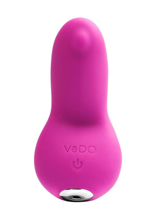 Vedo Izzy Rechargeable Silicone Massager - Vixen - Purple/Violet