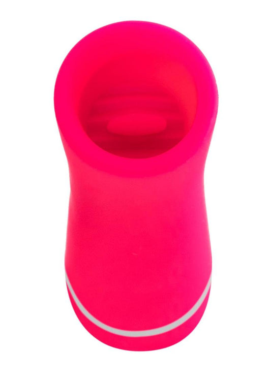 Vedo Liki Rechargeable Silicone Flicker Clitoral Vibrator - Foxy - Pink