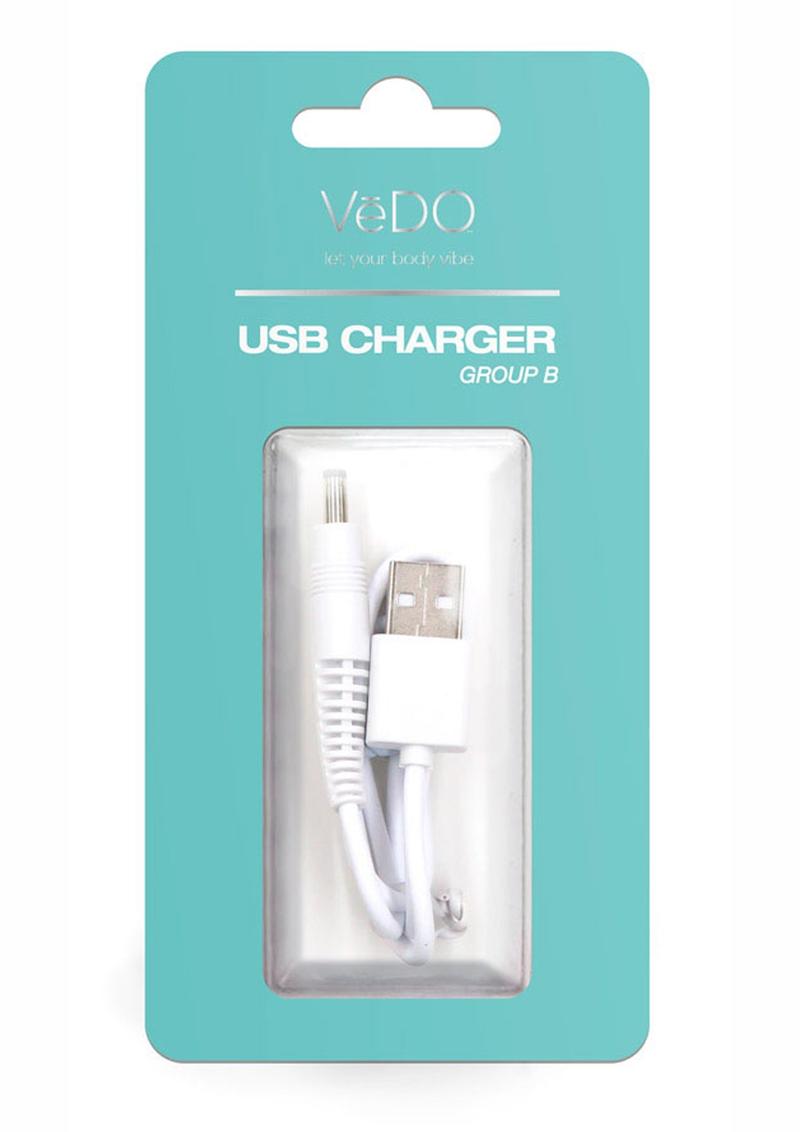 Vedo USB Charger Group B - White