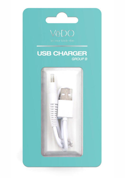 Vedo USB Charger Group B - White
